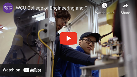 Western Carolina University college of Engineering video cover